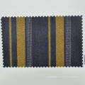tela de lana virgen para la banca uniforme panel de rayas
